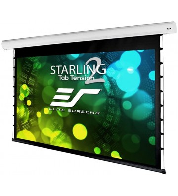 Elite Screen STT150XWH2-E6 Electric Tab-Tension 150 Inch Screen