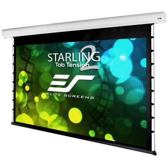 Elite Screen STT150XWH2-E6 Electric Tab-Tension 150 Inch Screen