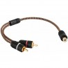 Proson Arctic Y-Split 1F to 2M Subwoofer Cable