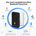 Nexum Voce Lossless Audio and Broadcast Transceiver Bluetooth Transmitter and Receiver