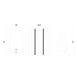 Audel U-Basik 6/3 Bookshelf Speakers