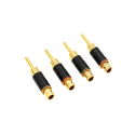 Montaudio Arrowtown CF-1 Gold-Plated BFA Banana Connectors