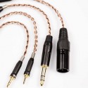 SendyAudio AIVA adaptor 3.5mm SE Male to 4.4mm Balanced Female Cable