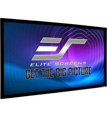 Elite Screen ER100WH2 Sable 100 Inch Fixed Frame Projector Screen